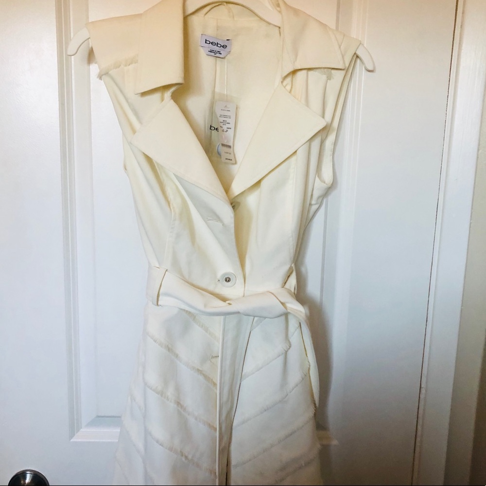 Bebe White dress.